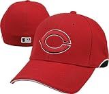 New Cincinnati Reds MLB Adjustable Classic Vintage Cotton Hat - Red / Black Bill
