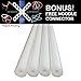 Oodles of Noodles Deluxe Famous Foam Pool Noodles - Made in USA Highest Quality Wholesale 4 PACK White