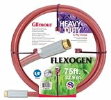 Gilmour 6-Ply Flexogen Hose 75-Foot Brick Red 10-58075BR