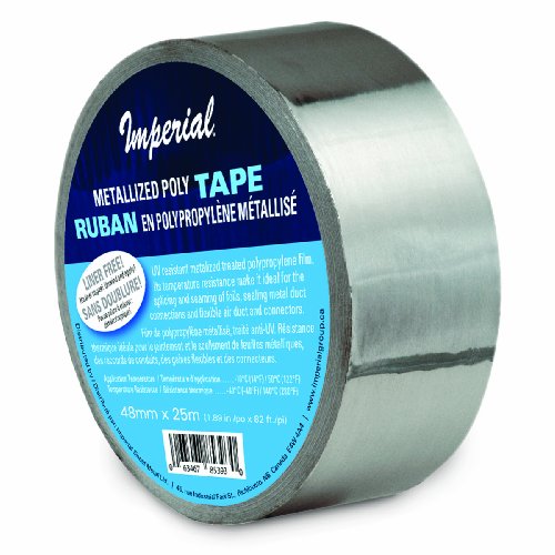 Imperial Manufacturing VT0514 48mm x 25m Metallized Poly Tape