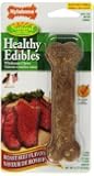 Nylabone Healthy Edibles Medium Roast Beef Flavored Dog Treat Bone