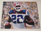 FRED JACKSON SIGNED AUTOGRAPHED 11X14 PHOTOGRAPH BUFFALO BILLS COA