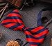 Tok Tok Designs® Handmade Men's Bow Tie - B26 (Silky Navy & Red)