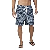 Merona® Printed Swim Short - Blue