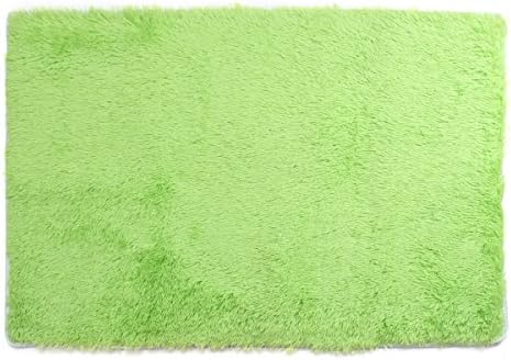 Ology(R)- 80x120cm Fluffy Anti Skid Shaggy Floor Mat Doorsill Rug Home Bedroom Dining Room Carpet