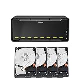 Drobo B800FS Beyond Raid 8-Bay Dual Gigabit Ethernet/SATA 6GB/S Storage Array with Four Enterprise SATA Drives