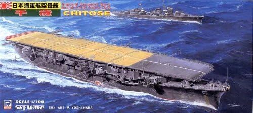 Skywave 1/700 IJN Aircraft Carrier Chitose Class Chitose Model Kit by Stevens International