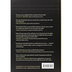 Golden Holocaust: Origins of the Cigarette Catastrophe and the Case for Abolition