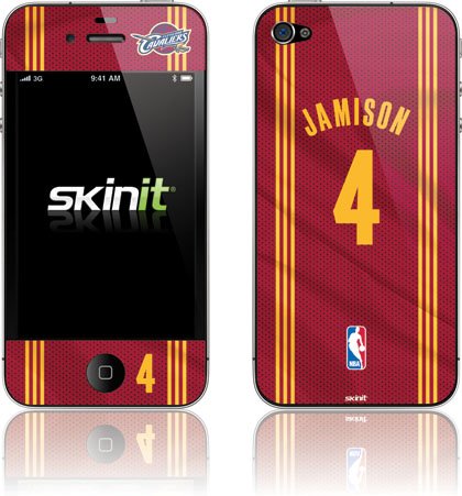 Skinit A. Jamison - Cleveland Cavaliers #4 Vinyl Skin for Apple iPhone 4 / 4S
