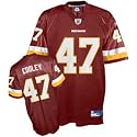 Chris Cooley Jersey: Reebok Dark Red Replica #47 Washington Redskins Jersey
