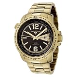 Swiss Legend Men's 10013A-YG-11 World Timer Collection Automatic Stainless Watch with Winder
