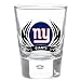 New York Giants 2 oz Round Shot Glass Tribal Flames Officially Licensed Team Logo NFL Football