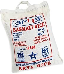 Arya Supreme Quality Basmati Rice, 10-Pound Bag
