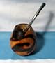 ARGENTINA MATE GOURD YERBA TEA WITH STRAW BOMBILLA 0041