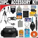 28 Pc Ultimate Super Savings Deluxe DB ROTH Accessory Kit For The Canon Digital Rebel XSI 12MP Digital SLR Camera