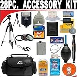 28 Pc Ultimate Super Savings Deluxe DB ROTH Accessory Kit For The Canon Dig ....