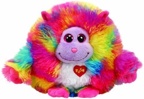 Ty Monstaz Willy Plush Toy, Rainbow Color, Large by Ty Monstaz