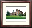 Towson University Alumnus Alumnus 14x18 Mahogany Framed Collegiate Lithograph