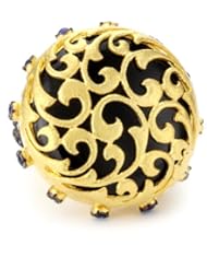 Azaara "Hot Rocks" Midnight Ring