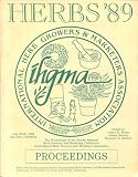 Herbs 89, The Proceedings of the Fourth Annual Herb Growing and Marketing Conference