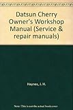 Datsun Cherry owners workshop manual
