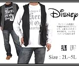 【大きいサイズ / 2L 3L 4L 5L】メンズ スウェットパーカーベスト付き MICKEY プリント ロンＴ DISNEY(ディズニー) ディズニー・ベスト