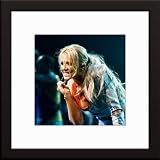 Britney Spears Custom Framed And Matted Color Photo Total Size: 20x20 Inches