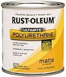 Rust-Oleum 260357 Soft Touch Polyurethane, Half Pint, Matte