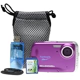 Bell and Howell WP5-P Splash WP5 12MP Waterproof Digital Camera with 2 GB M ....