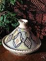 Medium patterned cooking tagine