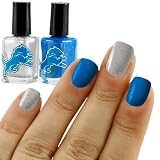 NFL Detroit Lions Two-Pack Team Colored Nail Polish