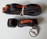 San Francisco Giants Dog Pet Set Leash Collar ID Tag XS