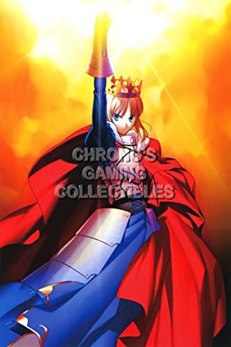 CGC Huge Poster - Fate Stay Night Anime Poster Zero Unlimited Blade Works Feito/Sutei Naito - Saber - FSN052 (24" x 36" (61cm x 91.5cm))