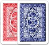 Modiano 2 Decks of 100% Plastic Italian Playing Cards - Bike Trophy - Poker Size Normal Index