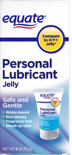Personal Lube: Equate Personal Lubricant Jelly, 4-Ounce Tube