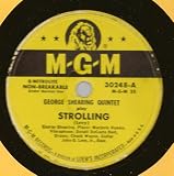 STROLLING / CHANGING WITH THE TIMES (1950 10" 78RPM)