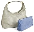 Bottega Veneta New Ball Woven Cream Leather Hobo 179197/V00A2/9541