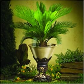 Vintage Park Lighted Urn Planter Exterior Lighting Pathway Light 15413TZT by Outdoor Urns