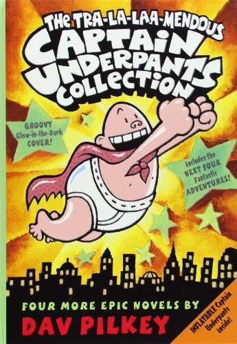 By Dav Pilkey The Tra-la-laaa-mendous Captain Underpants Collection (Books 5-8) (Box) [Paperback]