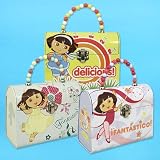 Dora the Explorer Tin Lunch Box Dome-shaped