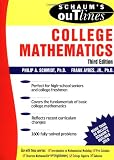 Schaums Outline of College Mathematics (Schaums Outline Series)