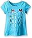 Disney Girls' Minnie Dot Text Short Sleeve T-Shirt