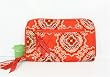 Vera Bradley Zip Around Wallet Paprika
