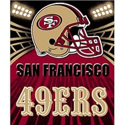 San Francisco 49ers Fleece Throw