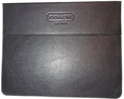 Coach Leather iPad 2 iPad 3 with Camera Opening Tablet Case Black F61309 NWT