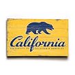 University of California Berkeley, Bears Wood Sign (23" x 14")