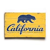 University of California Berkeley, Bears Wood Sign (23" x 14")