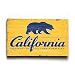 University of California Berkeley, Bears Wood Sign (23" x 14")