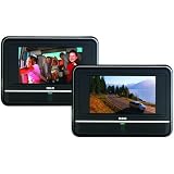 RCA DRC6272 Twin Mobile DVD Players - play two different DVDs!