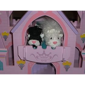Zhu Zhu Pets Chunk and Winkie Hamsters-Dressed in Custom Clothing as Bride and Groom. The... by Zhu Zhu Pets